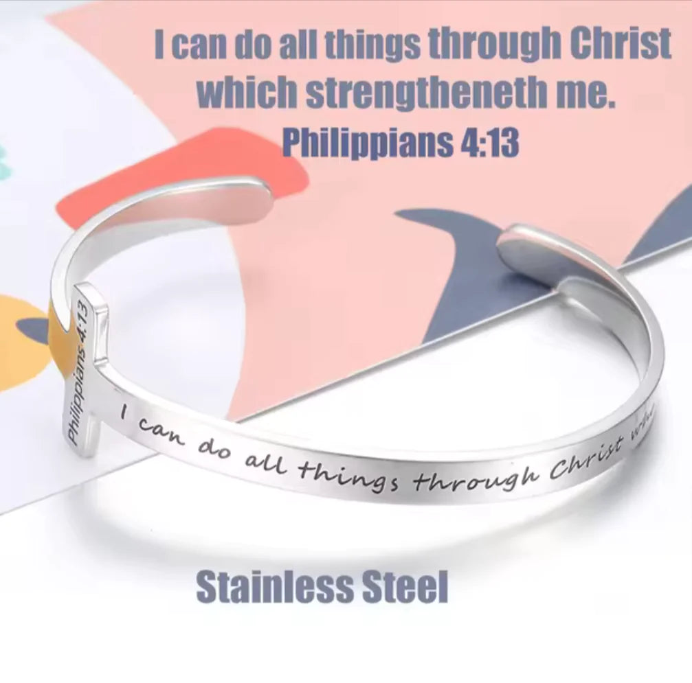 Christian Bible Verse Bracelet