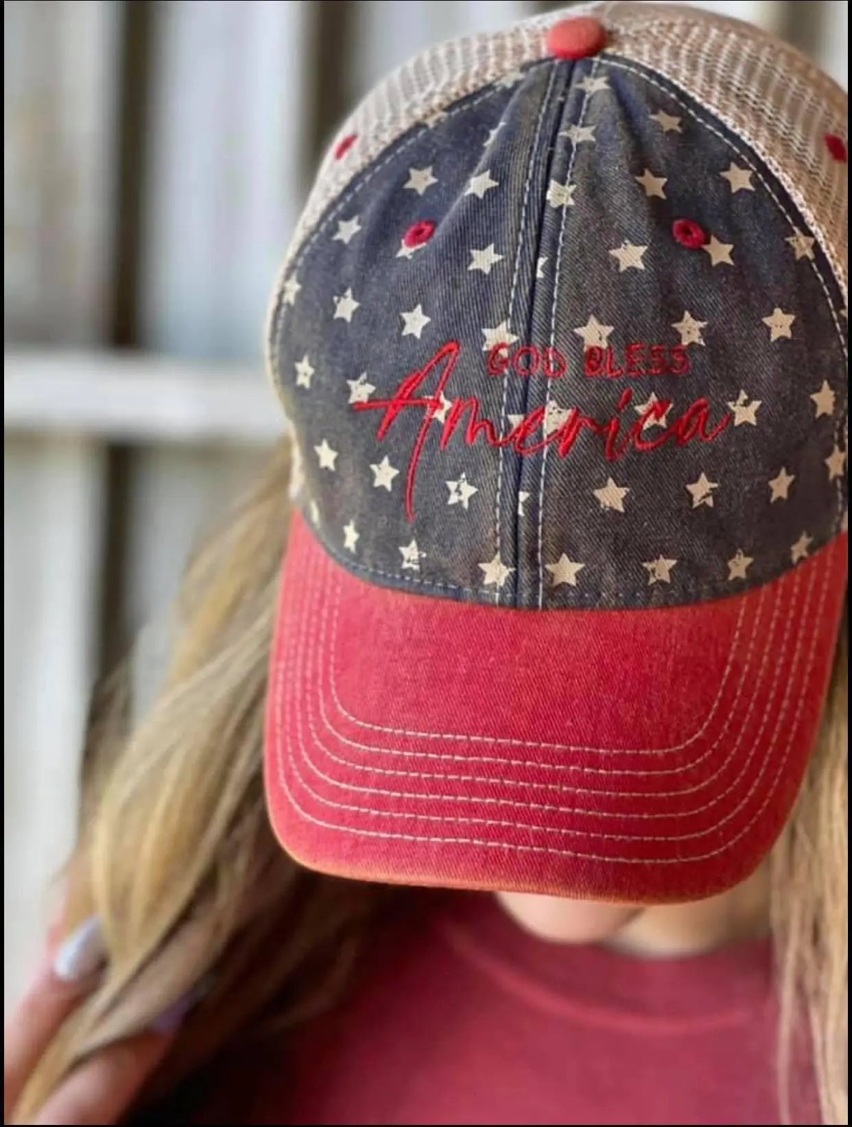 God Bless America Hat