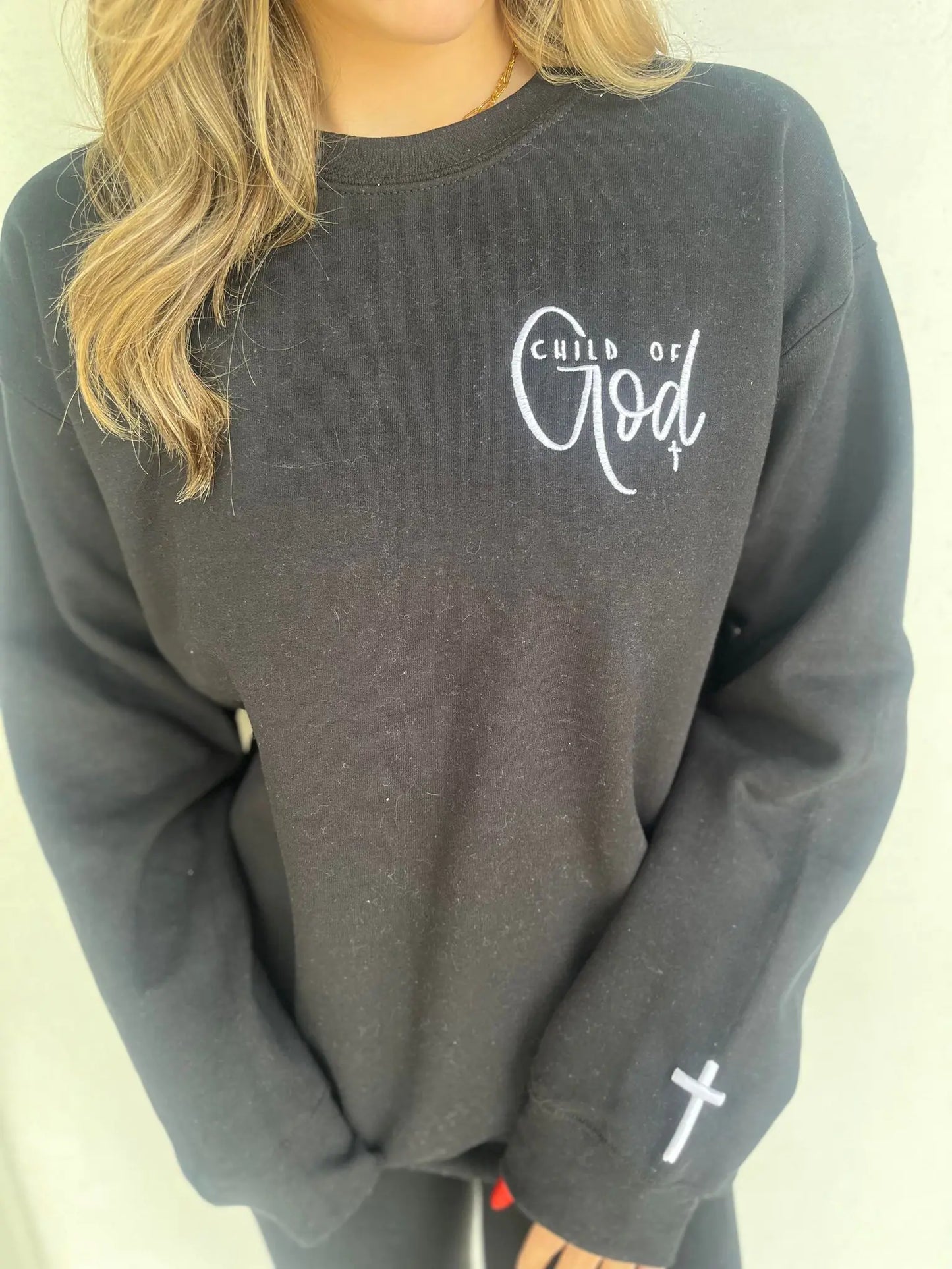 Child of God Black Sweatshirt