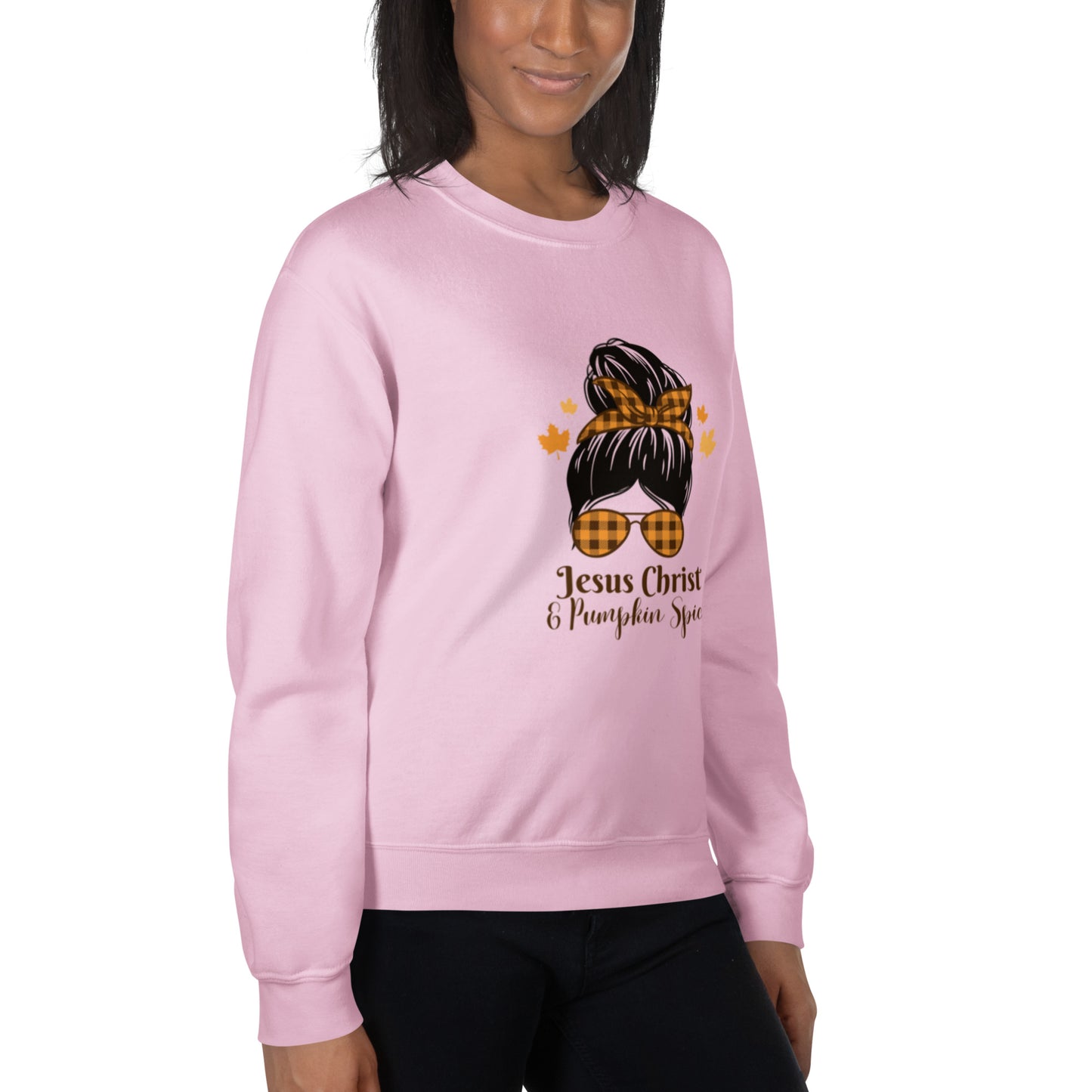 Jesus Christ and Pumpkin Spice Sweatshirt