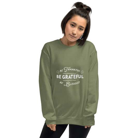 Thankful, Grateful, Blessed Sweatshirt