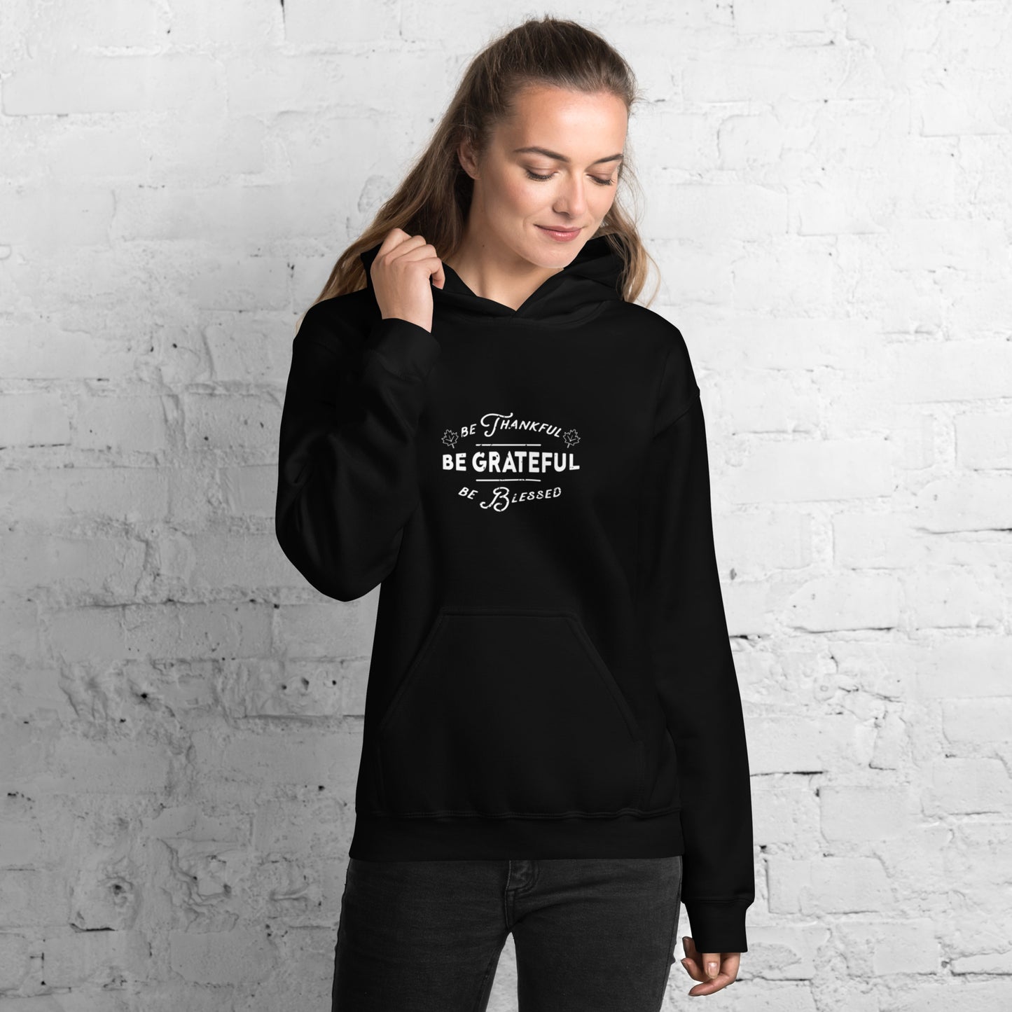 Thankful, Grateful, Blessed Hoodie