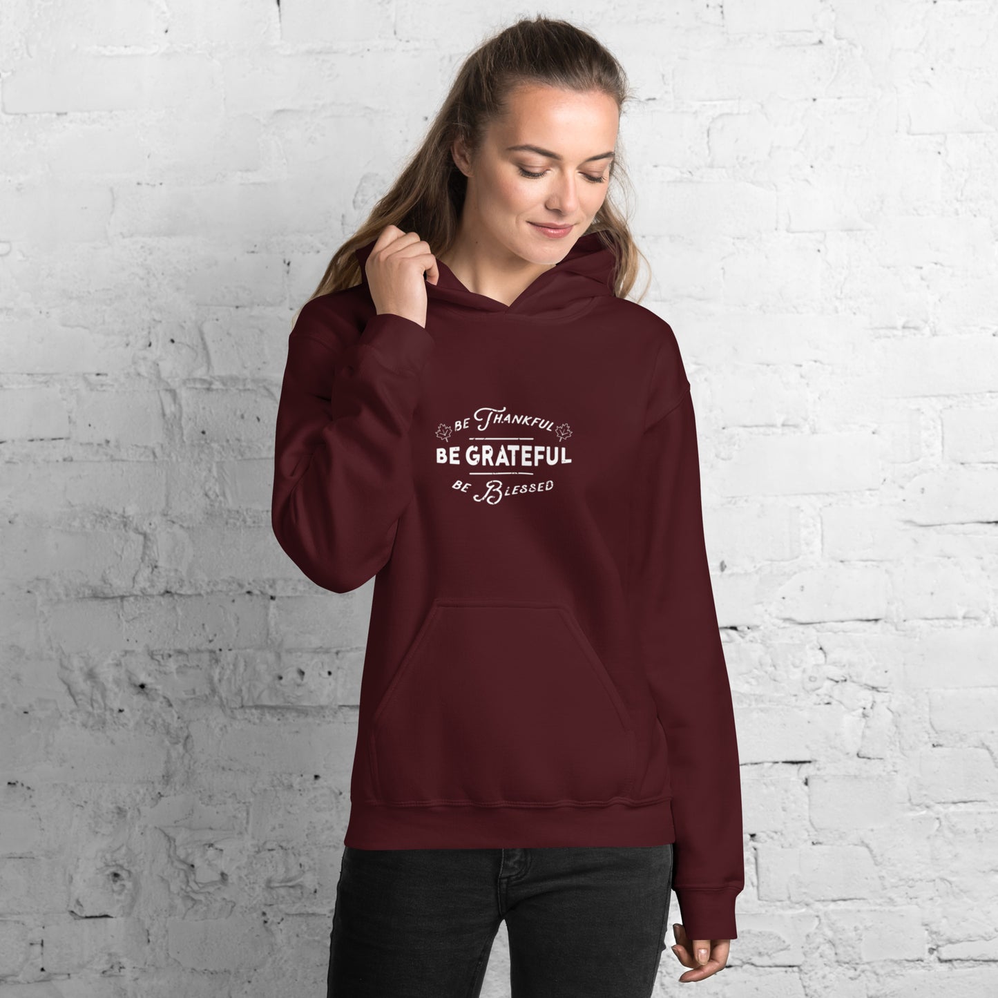 Thankful, Grateful, Blessed Hoodie